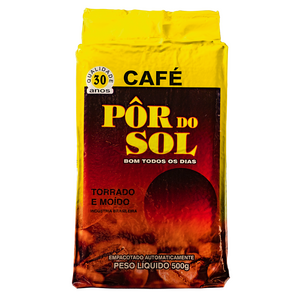 Café Pôr Do Sol Torrado E Moído Vácuo 500gr