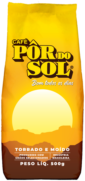 Café Pôr Do Sol Torrado E Moído 500gr